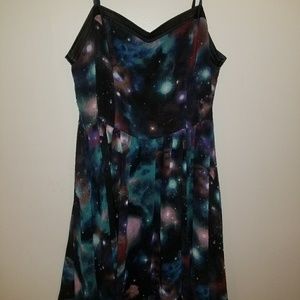 Xl forever 21 galaxy dress.